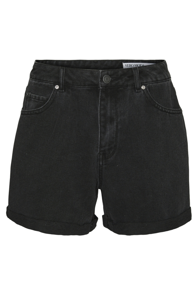 VMZURI HR LOOSE DENIM SHORTS MIX GA 10279493 BLACK DENIM